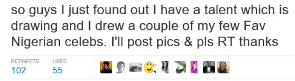 Checkout These Hilarious Drawing Of Olamide, Falz, Genevieve Nnaji & Others